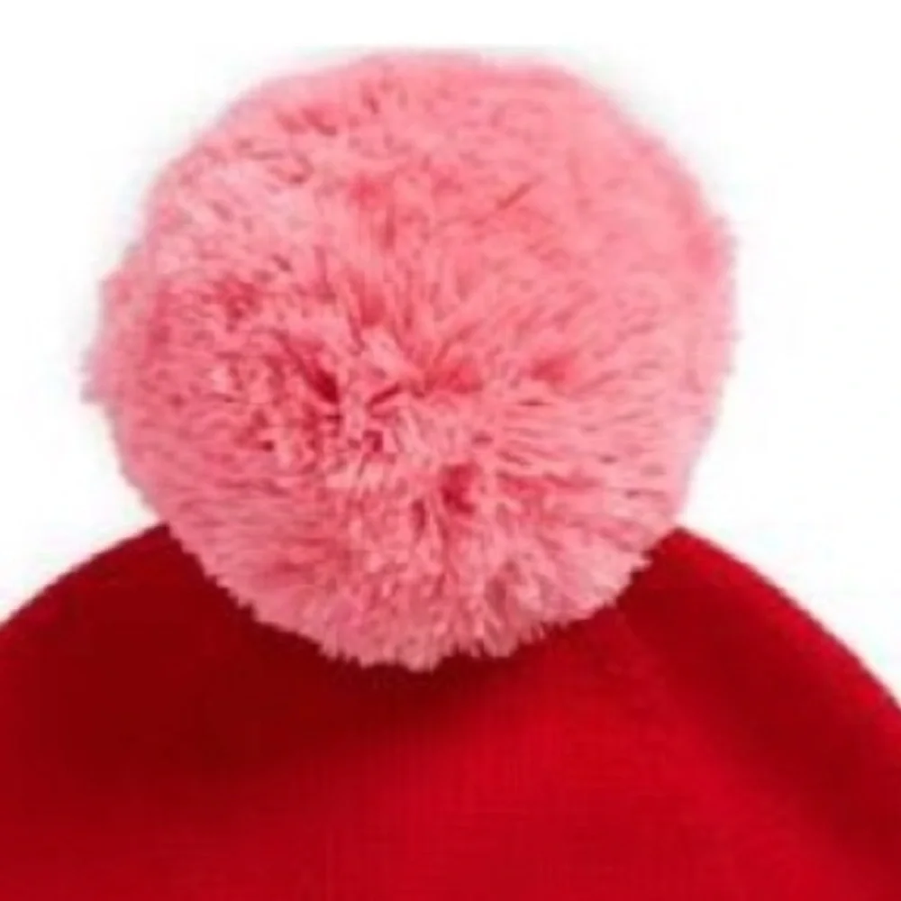 NWT Kate Spade New York color Block beanie pink Red Striped